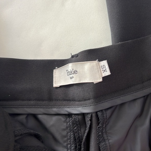 FRANKIE SHOP Bea Suit Pleated Trouser Pants - Black XS $229 - Picture 6 of 8